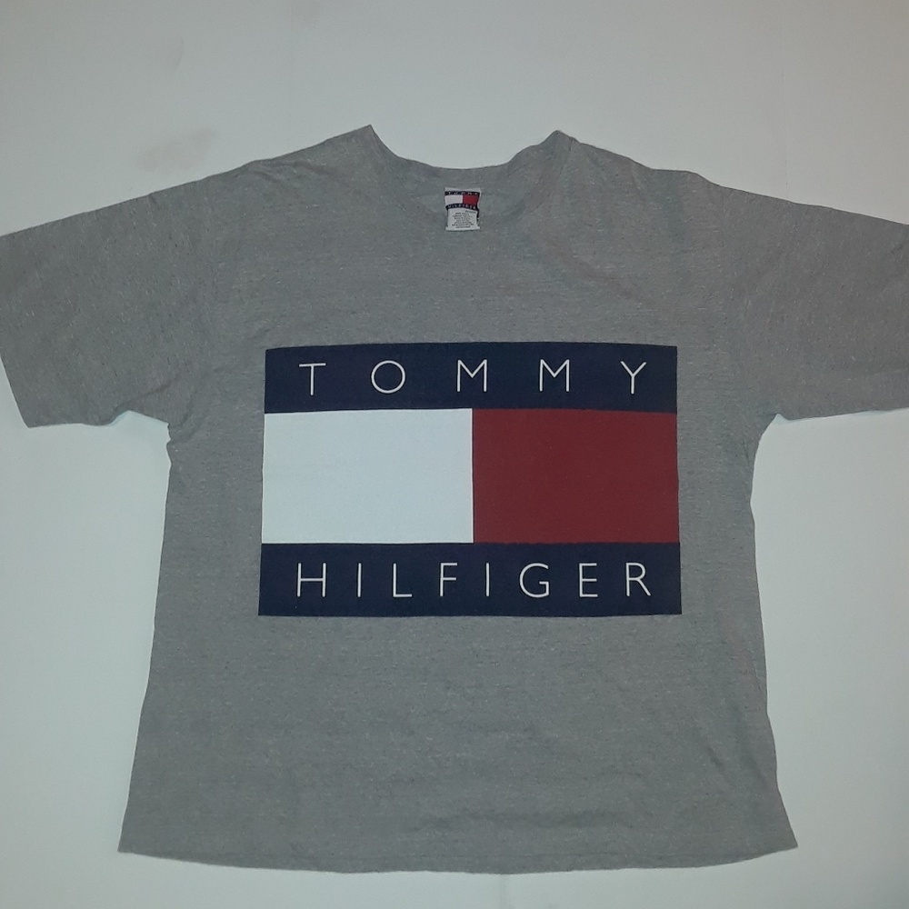 Vintage TOMMY HILFIGER Oversized Double Sided Flag